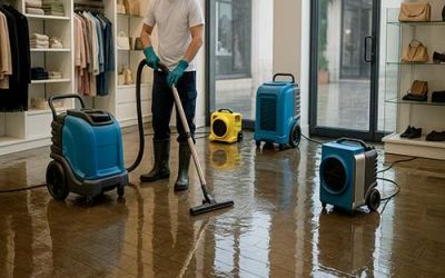 Intervention d’urgence après inondation par Nova Clean Lyon